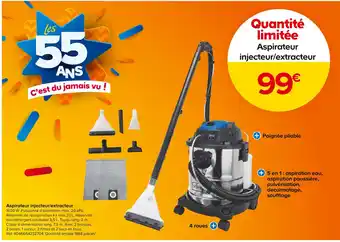 Castorama Aspirateur injecteur/extracteur offre