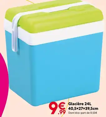 Maxi Bazar Glacière 24L 40,5x27x39,5cm offre