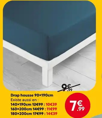 Maxi Bazar Drap housse 90x190cm offre