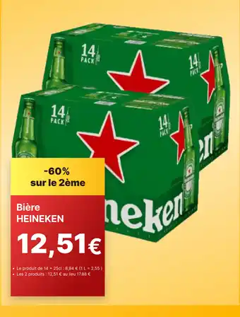 Lidl Bière HEINEKEN offre