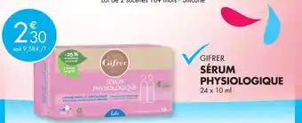 PharmaVie SÉRUM PHYSIOLOGIQUE offre