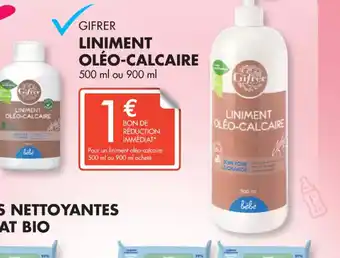 PharmaVie GIFRER LINIMENT OLÉO-CALCAIRE offre