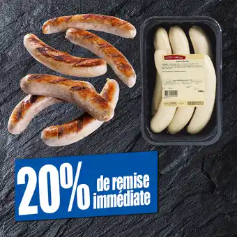 Norma 6 saucisses blanches offre