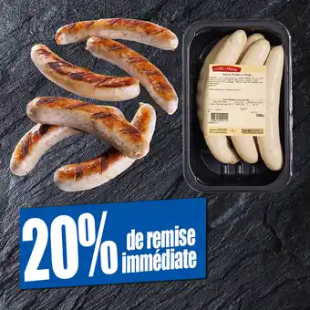 Norma 6 saucisses blanches au fromage offre