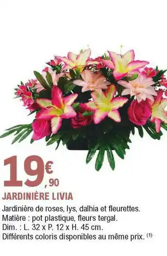 E.Leclerc Jardi Jardinière Livia offre