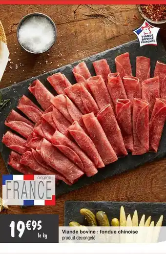 Migros Viande Bovine : Fondue Chinoise offre