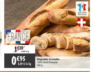 Migros Baguette Torsadée offre