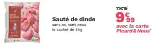 Picard Picard - sauté de dinde offre