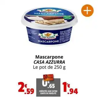 Coccinelle Express Casa azzurra - mascarpone offre