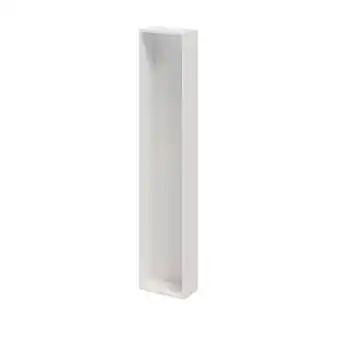 Castorama Caisson blanc GoodHome Atomia H. 187,5 x L. 37,5 x P. 20 cm offre