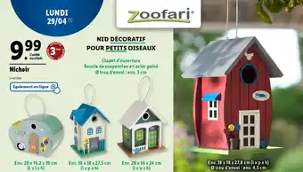 Lidl Nichoir offre