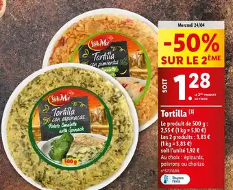 Lidl Tortilla (3) offre