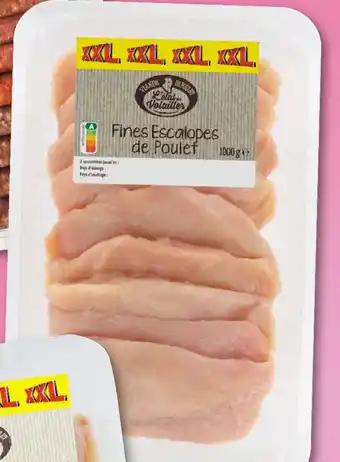 Lidl Fines escalopes de poulet (3), (4) ou (5) offre