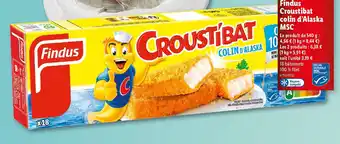 Lidl Findus Croustibat colin d'Alaska MSC offre