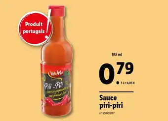 Lidl Sauce piri-piri offre