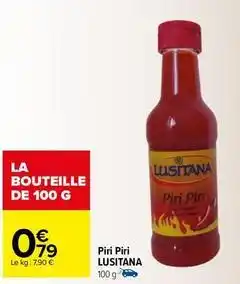 Carrefour Drive Lusitana - piri piri offre