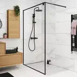 Castorama Good home paroi de douche à l'italienne ezili 120 cm offre