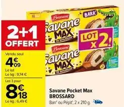 Carrefour Brossard - savane pocket max offre