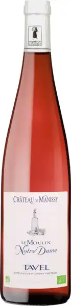 Carrefour CHÂTEAU DE MANISSY LE MOULIN NOTRE DAME A.O.P. TAVEL offre