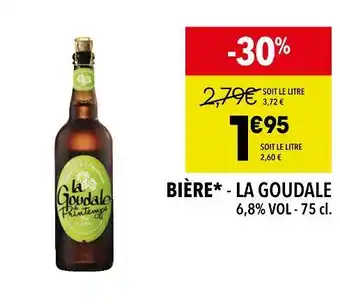 Supeco LA GOUDALE BIÈRE offre