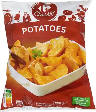 Carrefour CARREFOUR CLASSIC' Potatoes surgelées offre