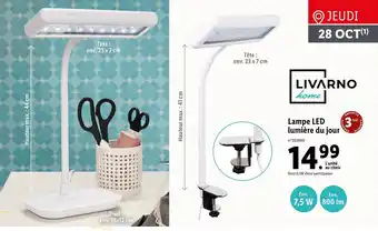 Lidl Lampe LED lumière du jour offre