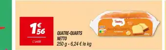 Netto NETTO QUATRE-QUARTS offre
