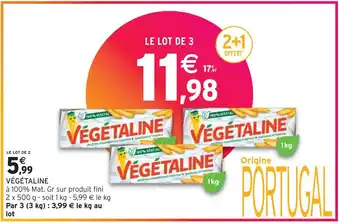 Intermarché VÉGÉTALINE offre