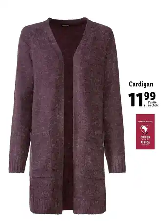 Lidl Cardigan offre