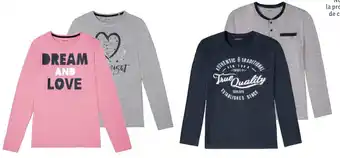 Lidl T-shirt de nuit femme ou homme offre