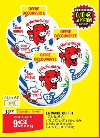 Migros LA VACHE QUI RIT 17,5 % M.G. offre