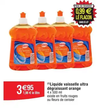 Migros (1) Liquide vaisselle ultra dégraissant orange offre