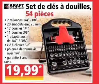 Set de clés à douilles