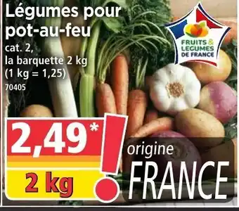 Norma Légumes pour pot-au-feu offre