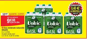 Migros * Eau minérale naturelle VOLVIC offre