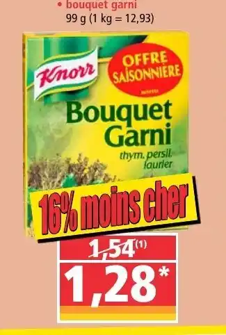 Norma Bouquet garni offre