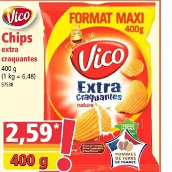 Norma Chips extra craquantes offre