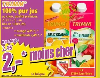 100% pur jus