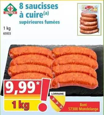 8 Saucisses Ă cuire
