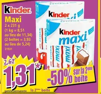 Norma Maxi offre