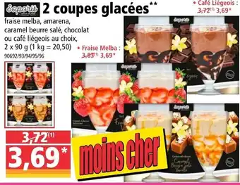 Norma 2 Coupes glacées offre