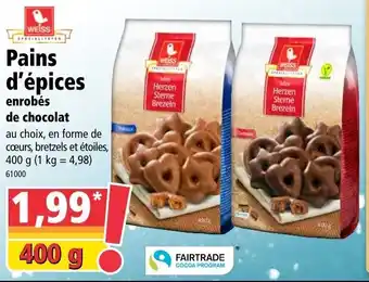 Norma Pains d'épices offre