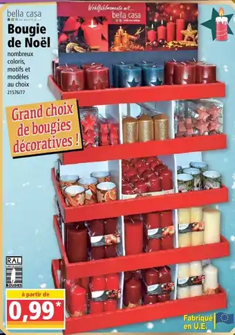 Norma Bougie de noël offre