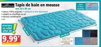 Norma Tapis de bain en mousse offre