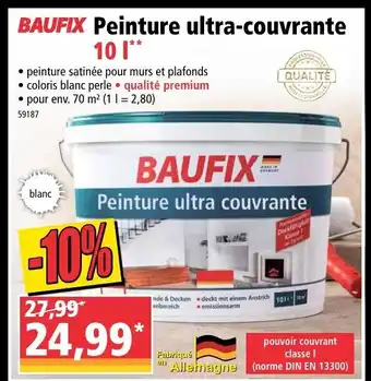 Norma Peinture ultra-couvrante offre