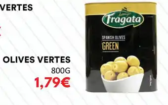 Hmarket OLIVES VERTES 550G offre