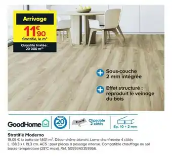 Castorama Stratifié moderno offre