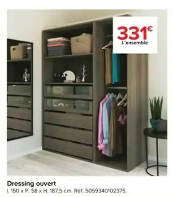Castorama Dressing ouvert offre