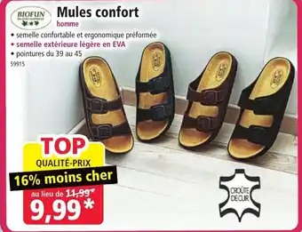 Norma Mules confort offre