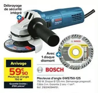Castorama Meuleuse d'angle offre